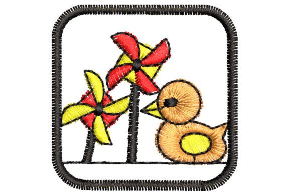 Little Duck Embroidery Design